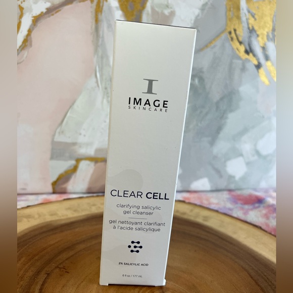 SALE -IMAGE CLEAR CELL salicylic gel cleanser- NEVER OPED - Picture 4 of 10